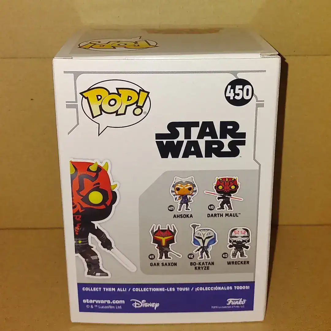 Funko pop Star wars Darth Maul Exclusive #450 2