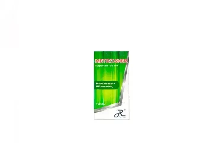 METROSHER JBE 120 ML METRONIDAZOL NIFUROXAZIDA