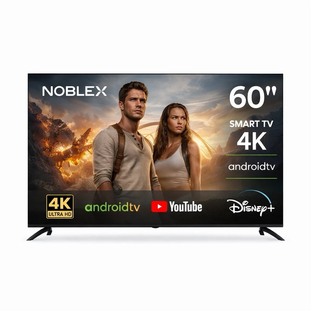 SMART TV NOBLEX 60" 4K UHD C/GOOGLE TV 