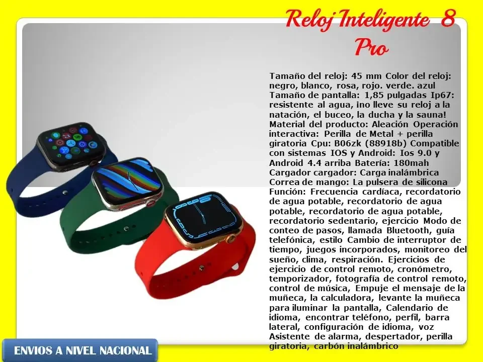 Smartwatch pro8 3