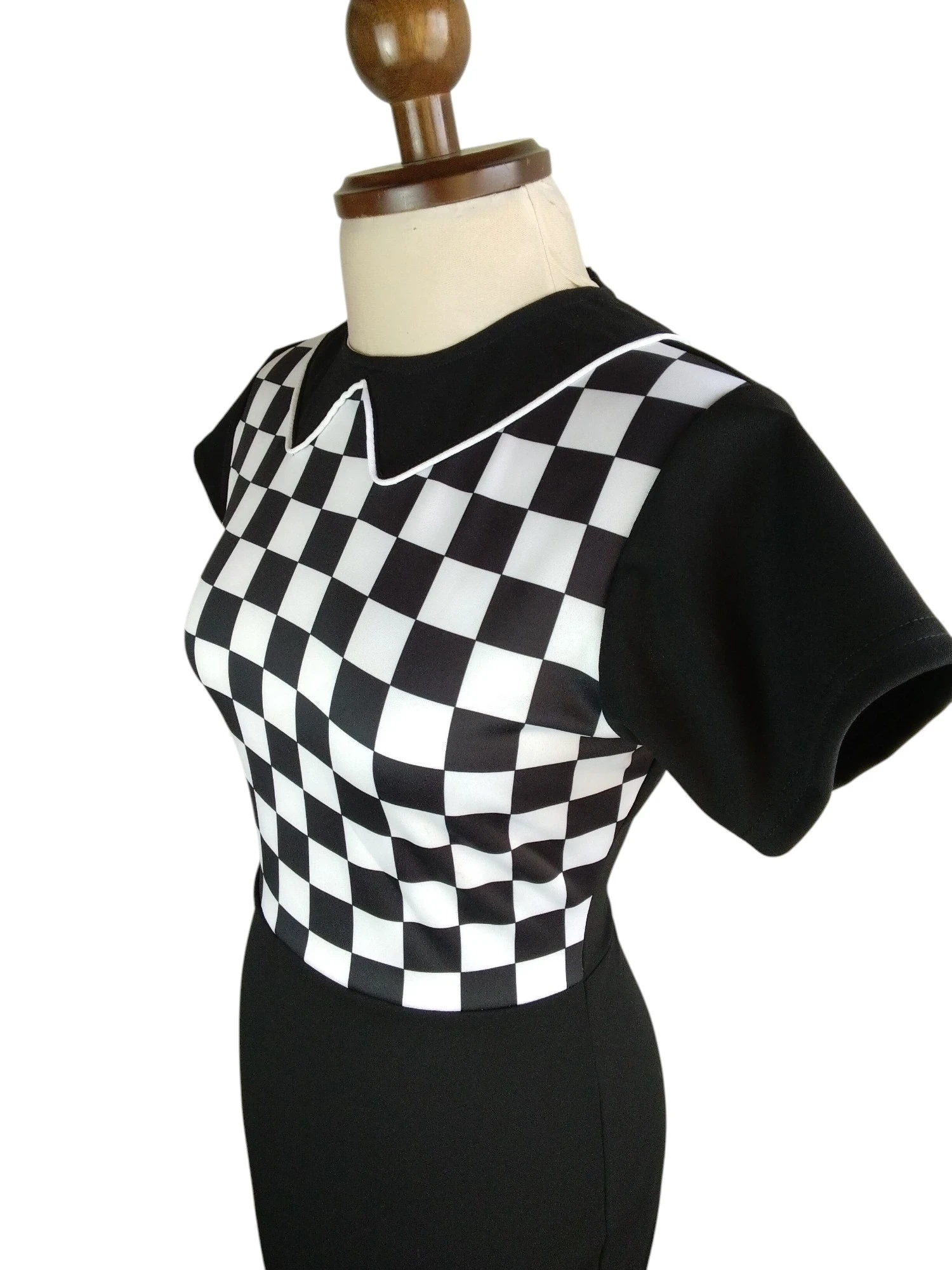 Vestido con cuadros ska 2