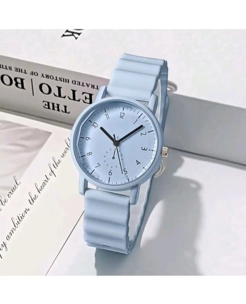 Reloj minimalista/ Correa de silicona