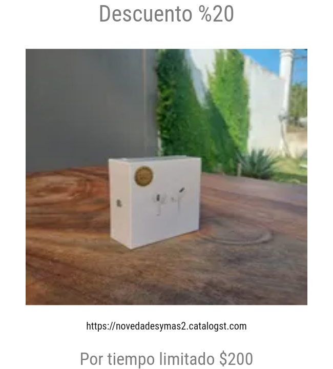 Descuento %20