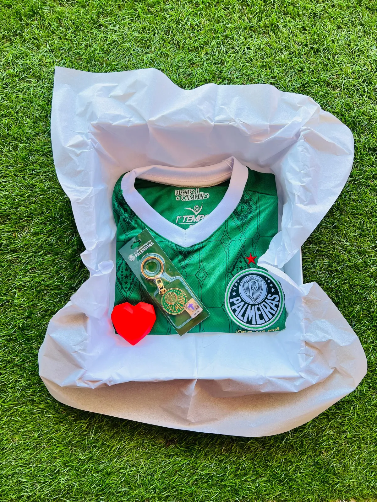 KIT CHAVEIRO + CAMISA RÉPLICA PALMEIRAS 