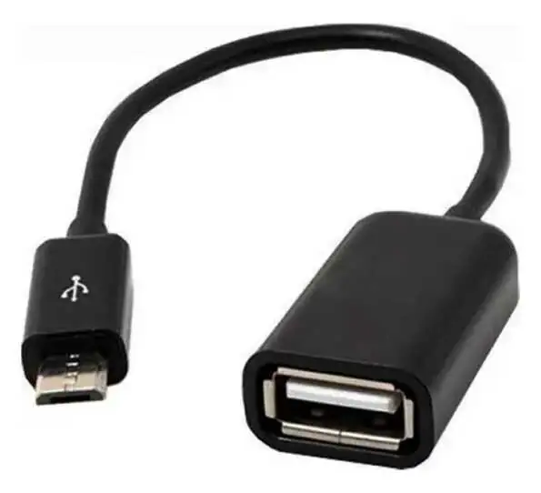 10 Pzs Cable Adaptador Otg V8 A USB Hembra 