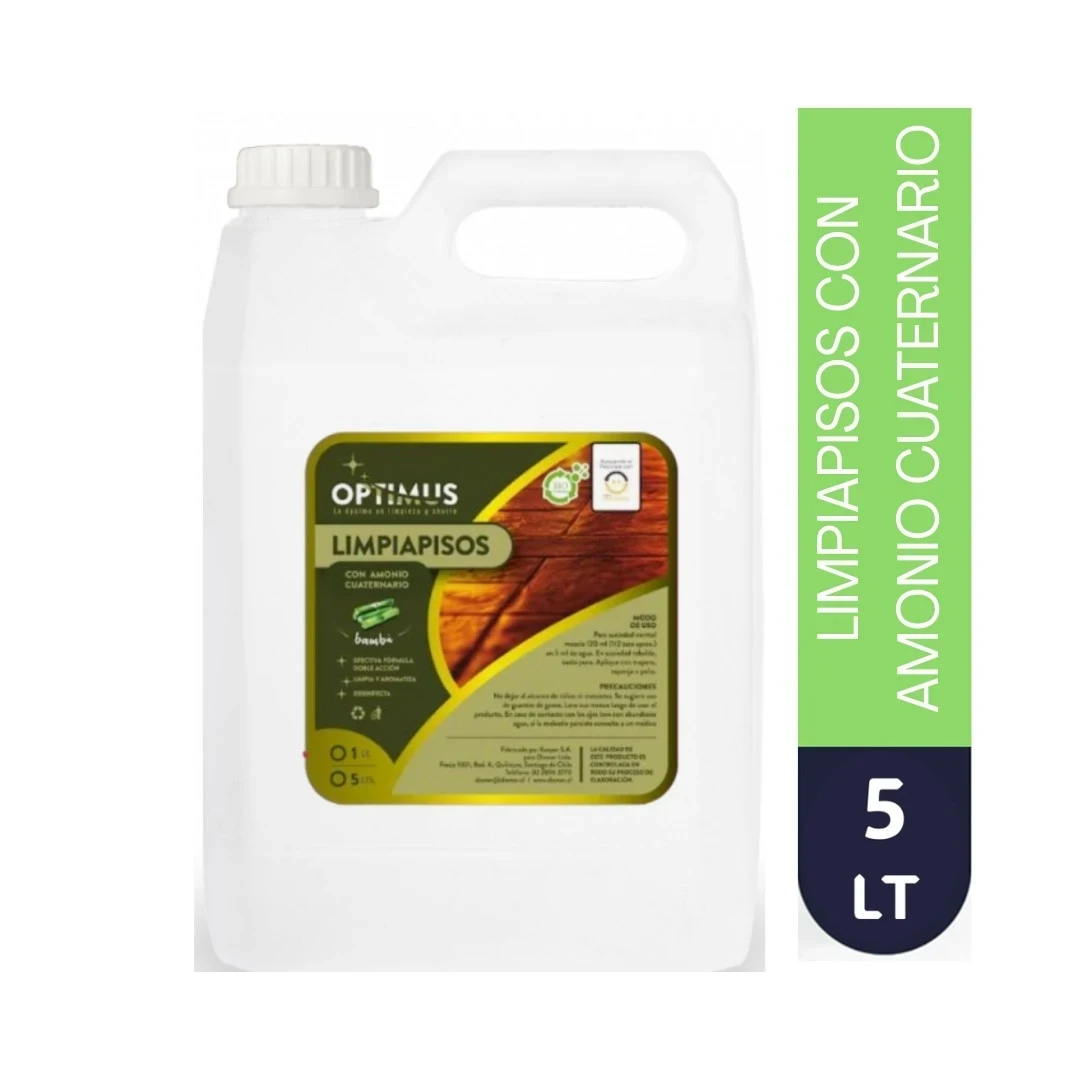 LIMPIAPISOS BOSQUES DE BAMBU CON AMONIO 5 LT