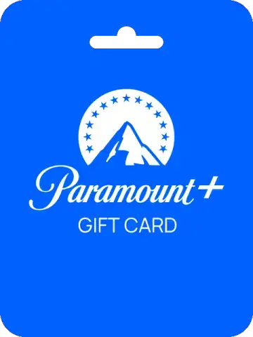 Paramount+  Gift Cards 3 Meses