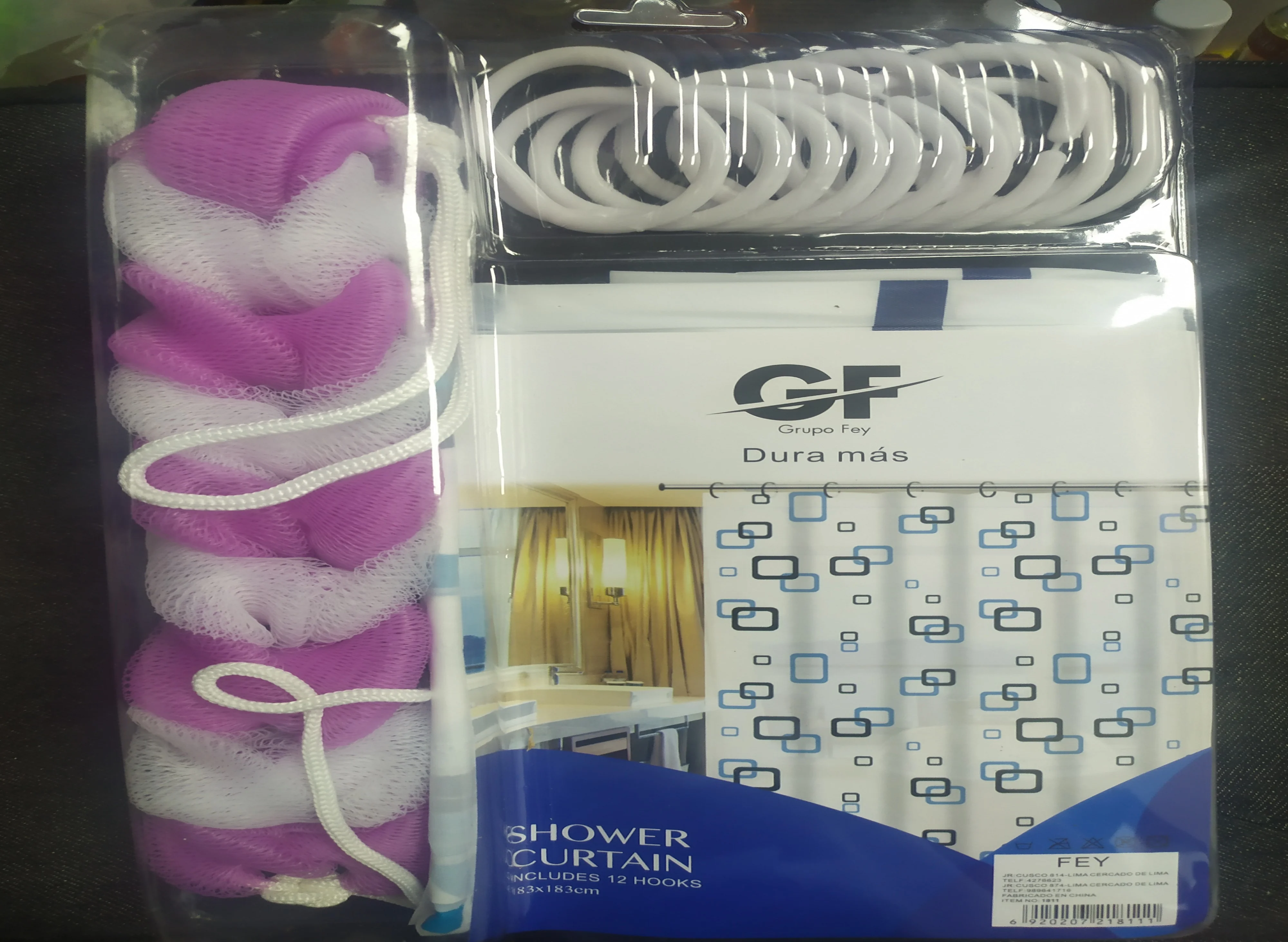 Cortina para baño 2