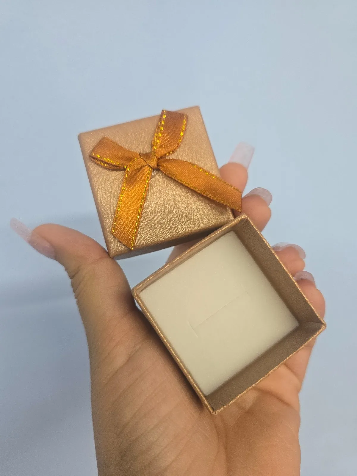 Caja anillo Café