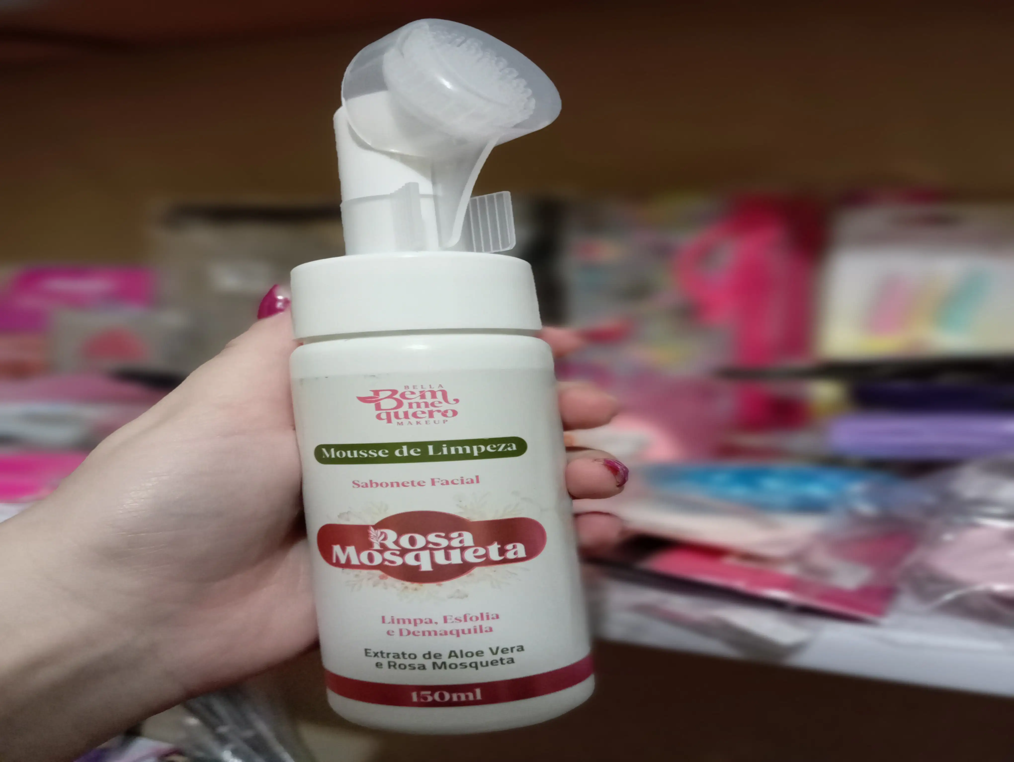 Mousse Micelar Rosa Mosqueta -Bem Me Quero 