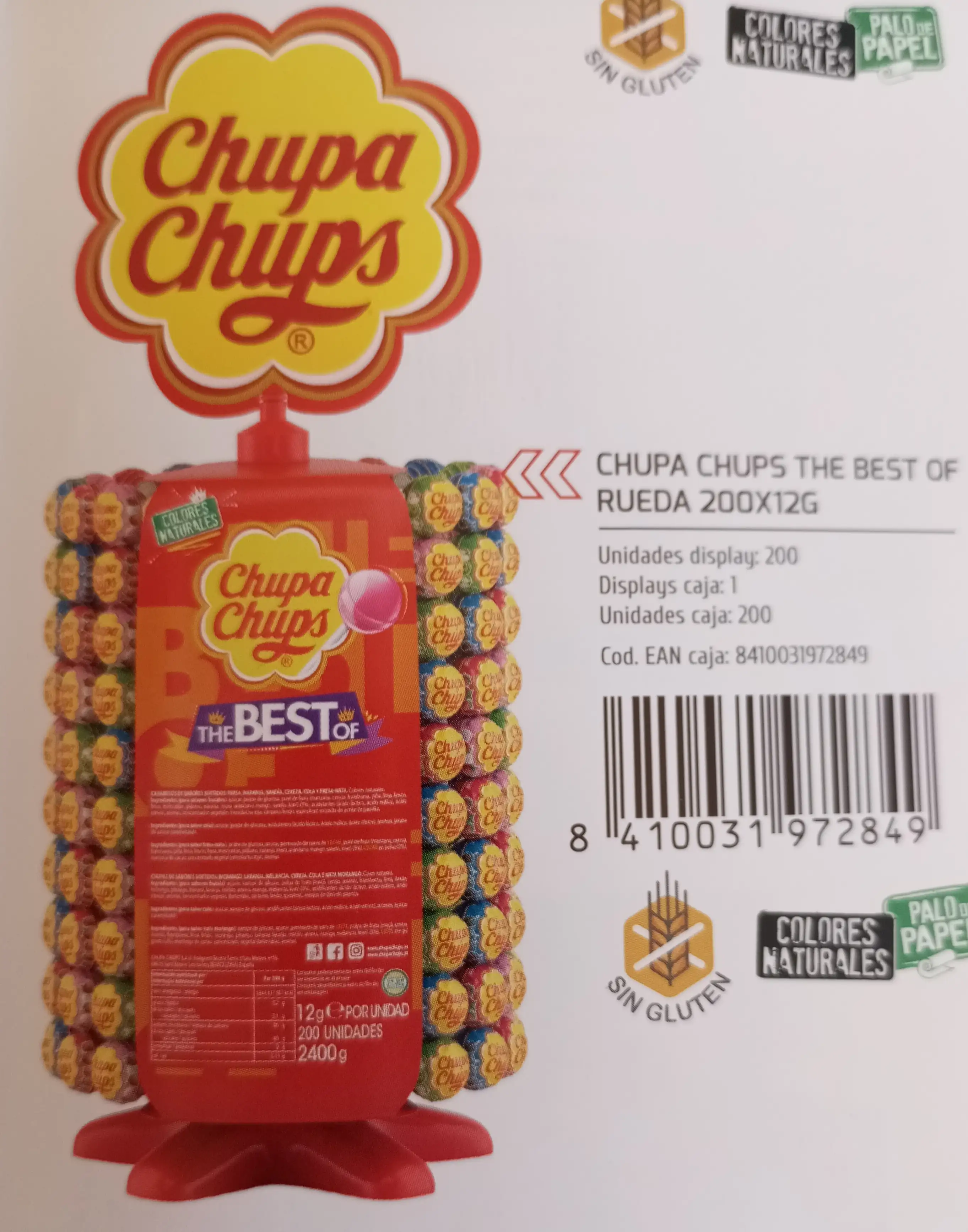 CHUPA CHUPS THE BEST OF RUEDA