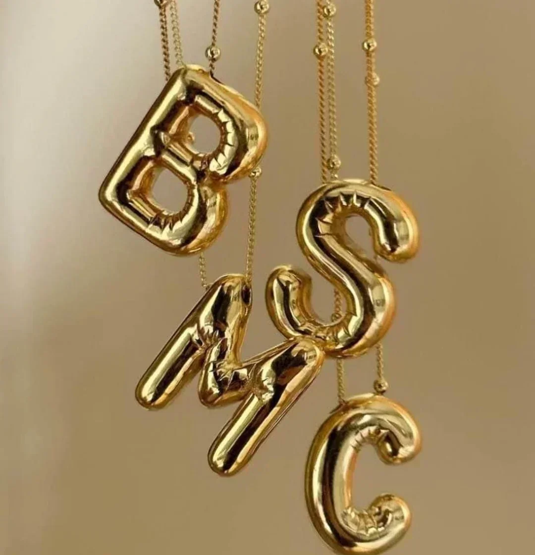 CADENA LETRA CHUNKY 4
