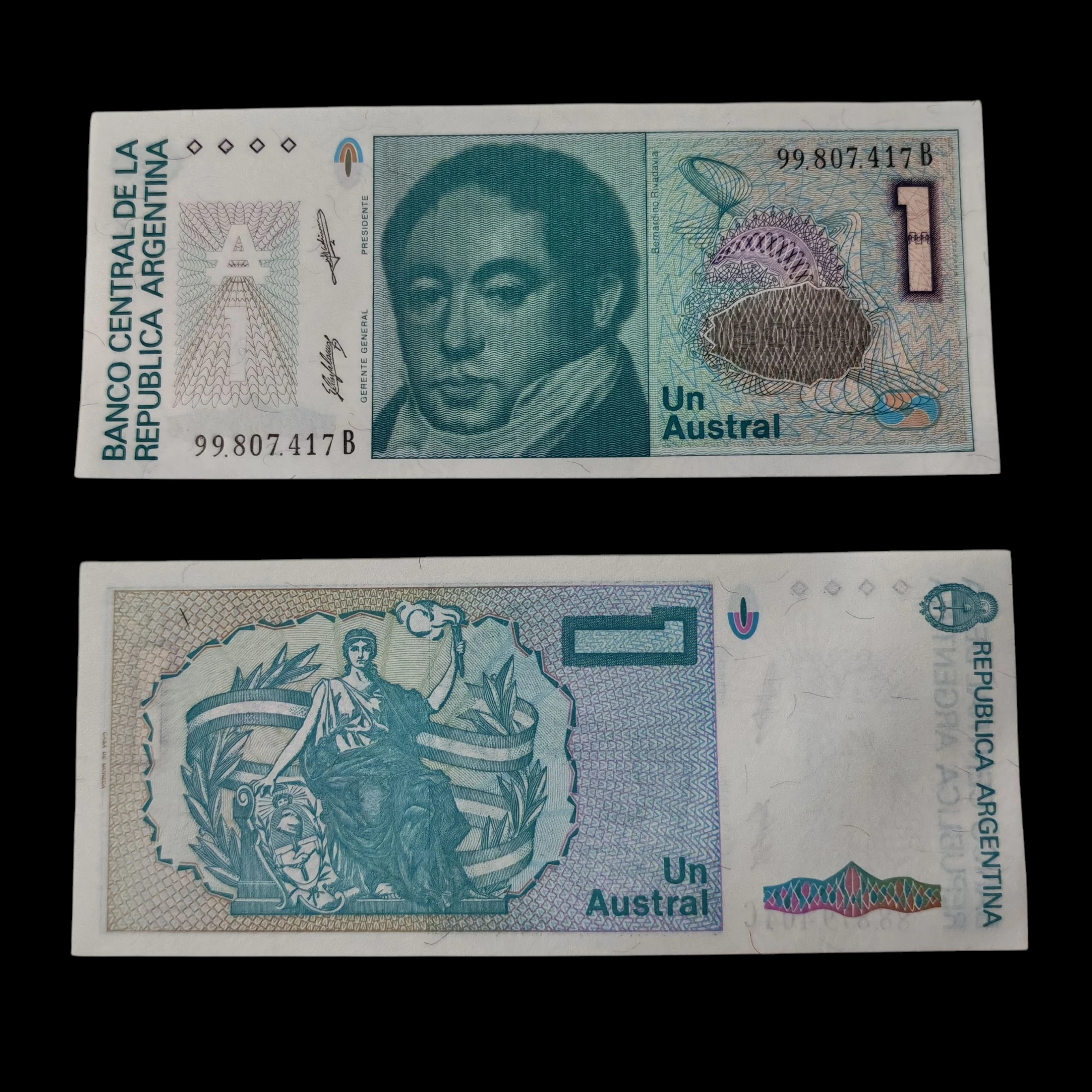 ° Argentina 1 austral UNC
