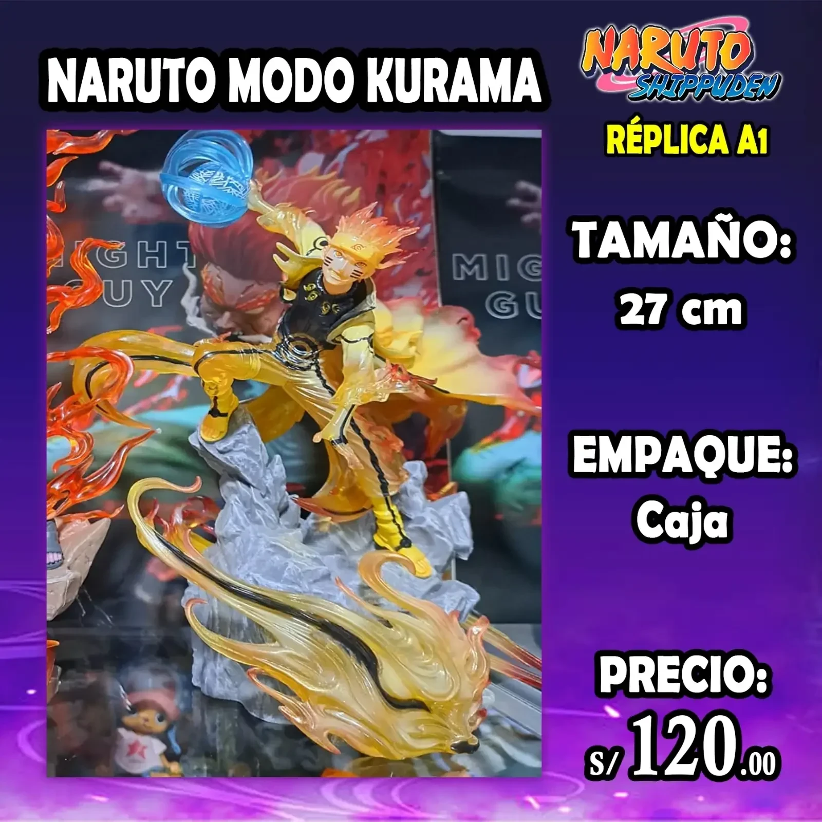 Naruto modo Kurama