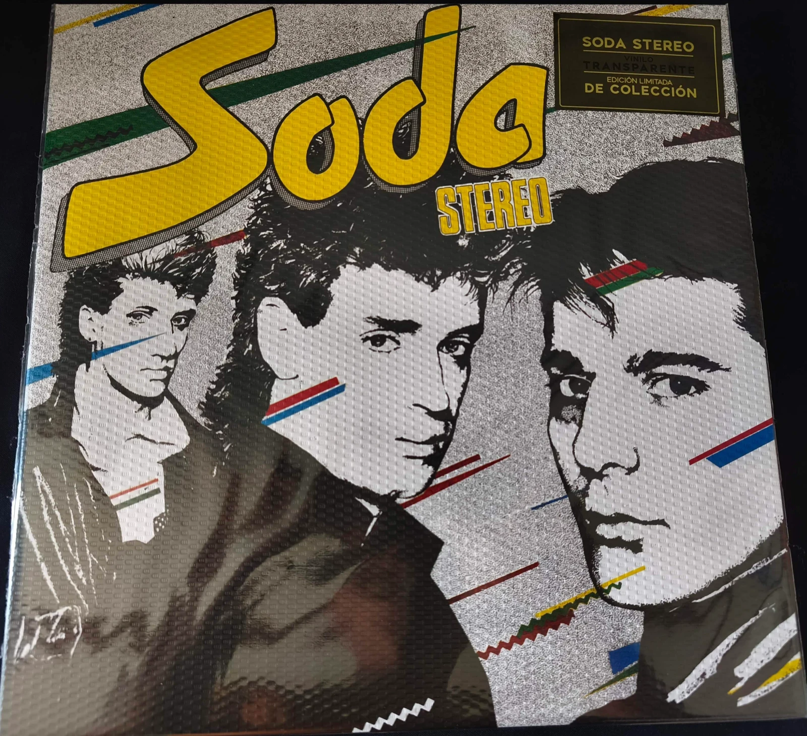 Soda Stereo - Soda Stereo (VINILO TRANSPARENTE)(ARGENTINA)
