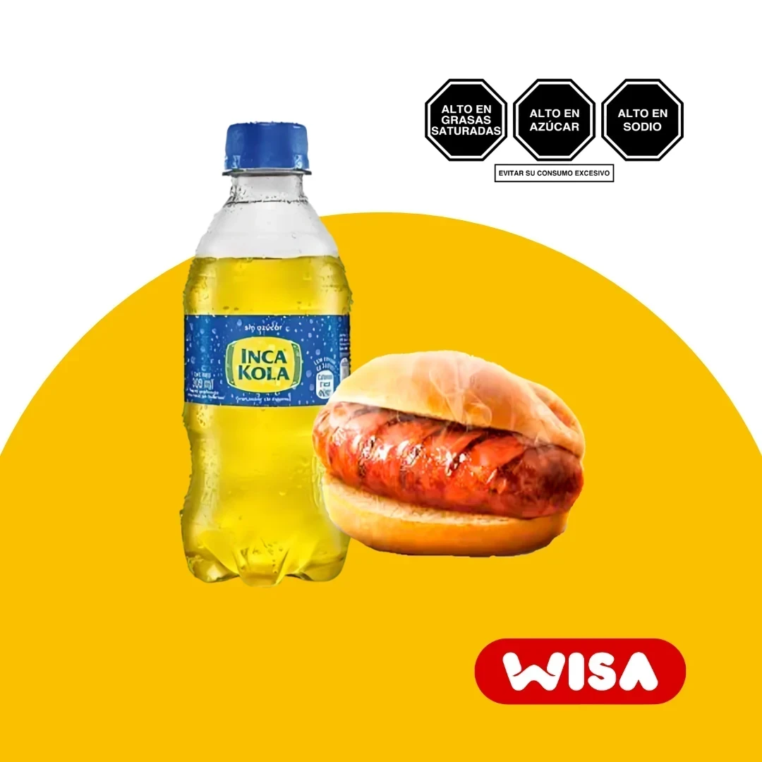Choripan + Inca Kola 300 ML