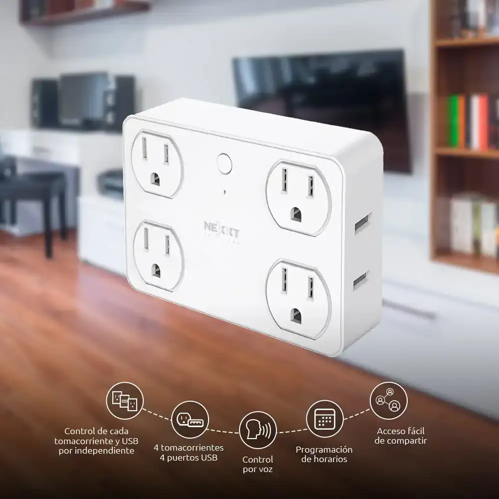 Enchufe inteligente Wi-Fi 110V 2