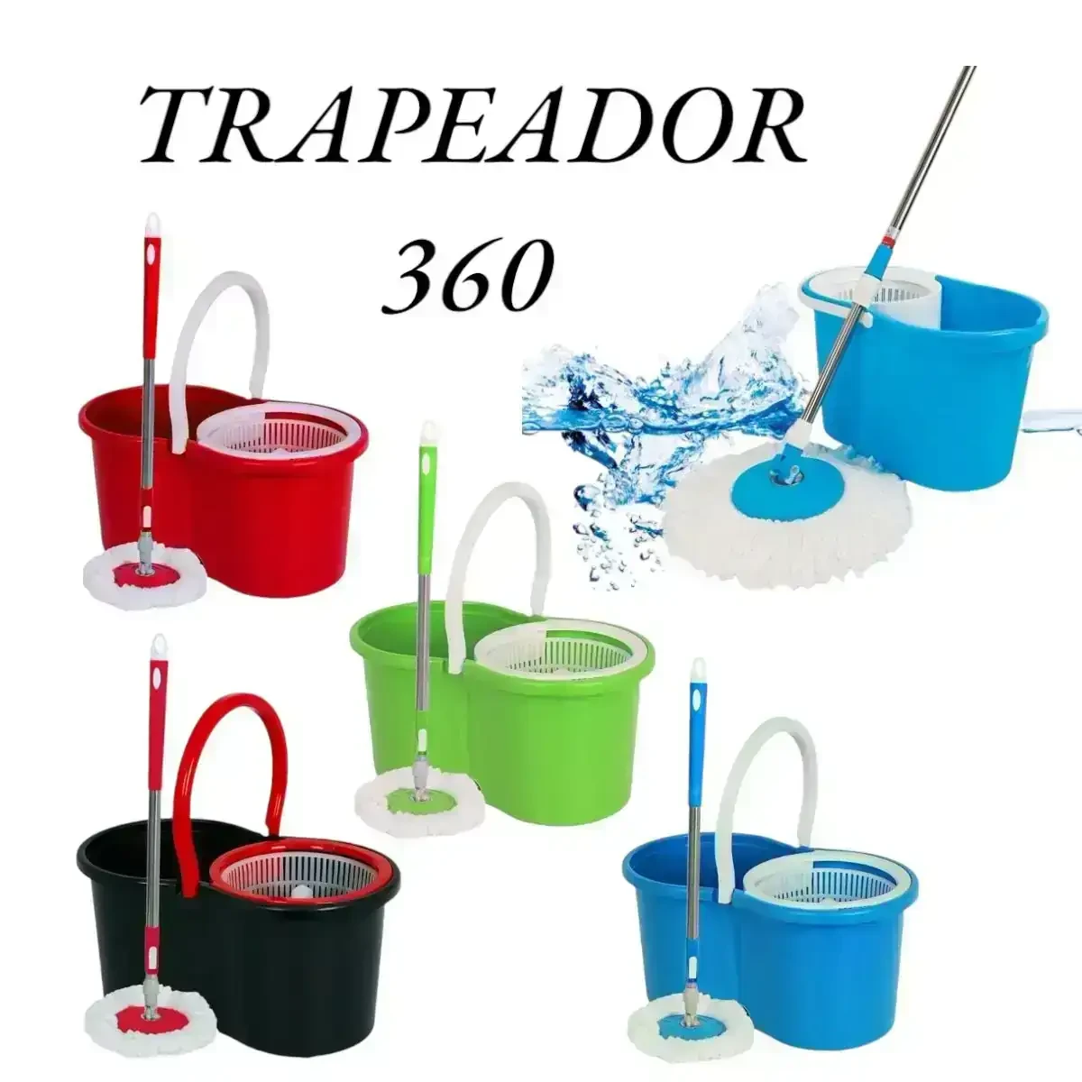 Trapeador giratorio 360