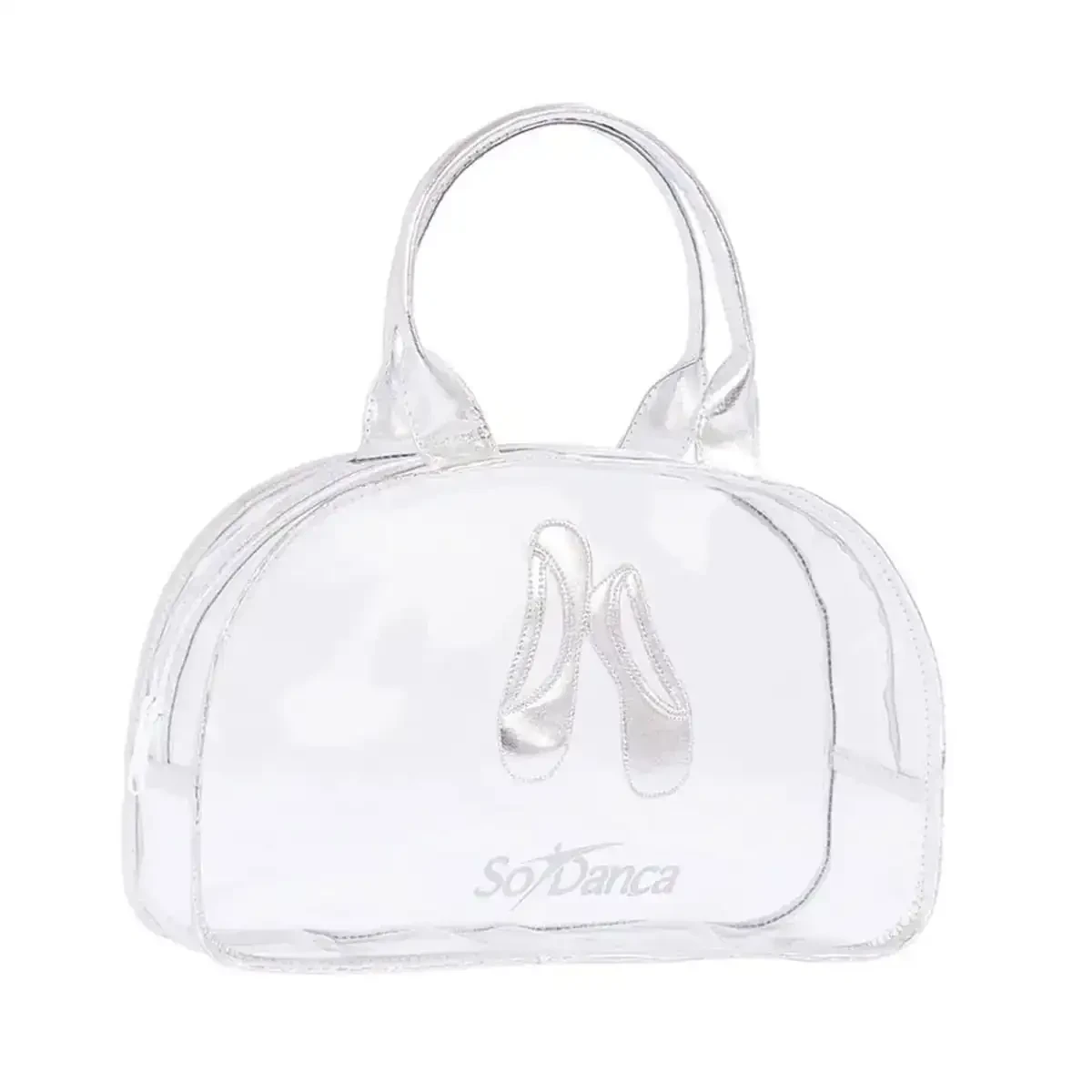 BOLSA TRINYS MEIA LUA TRANSPARENTE 