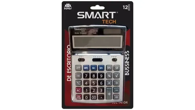 Calculadora smart escritorio 12 digitos