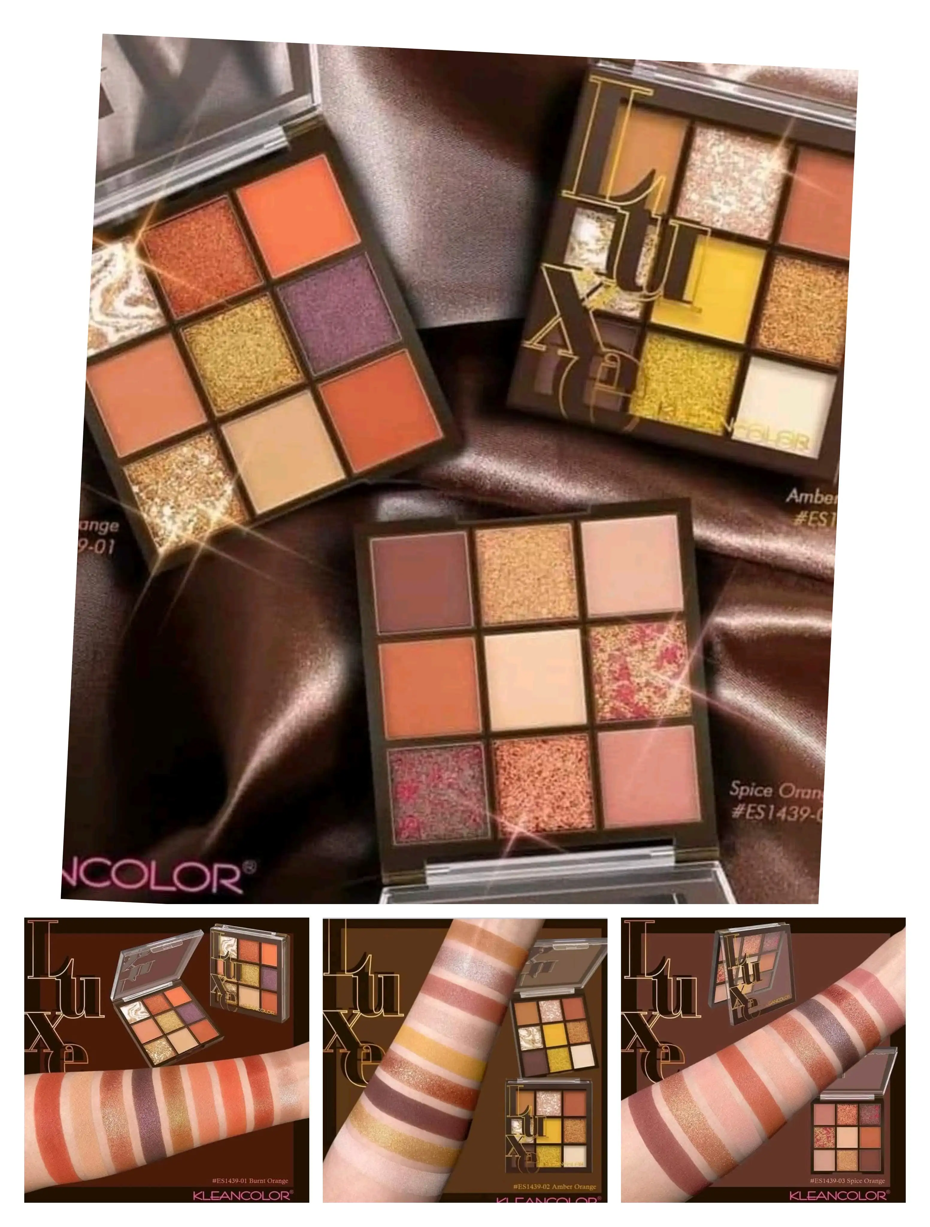 Sombras luxe kleancolor 