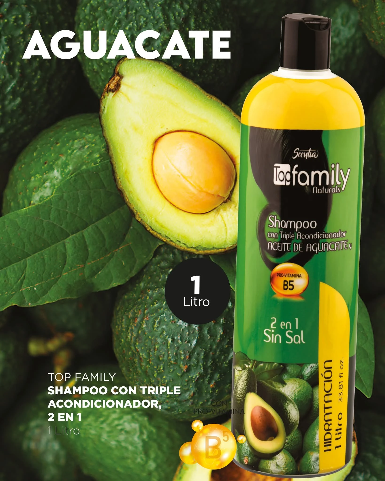 Shampoo de Aguacate