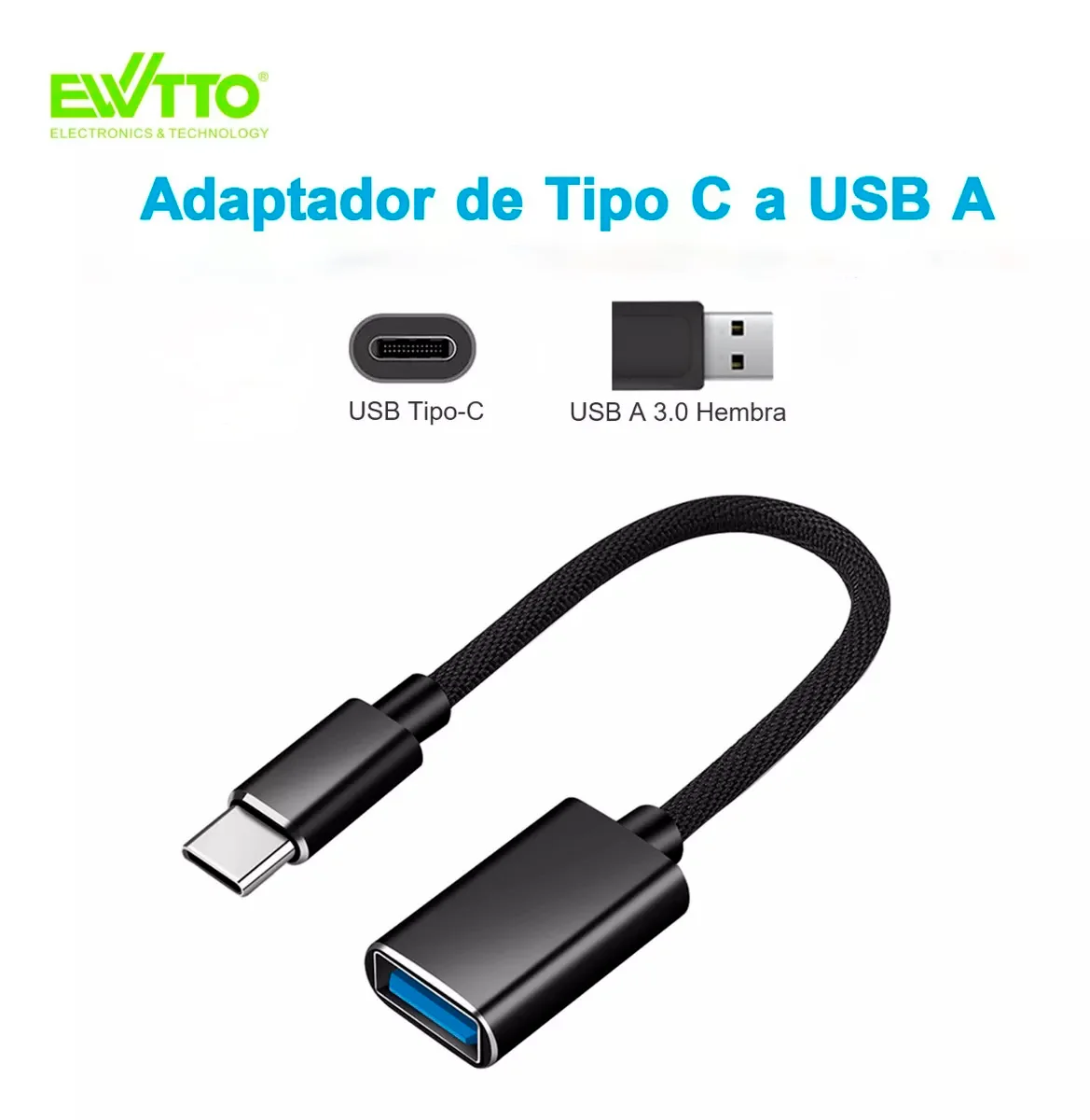 OTG C A USB-A  HEMBRA