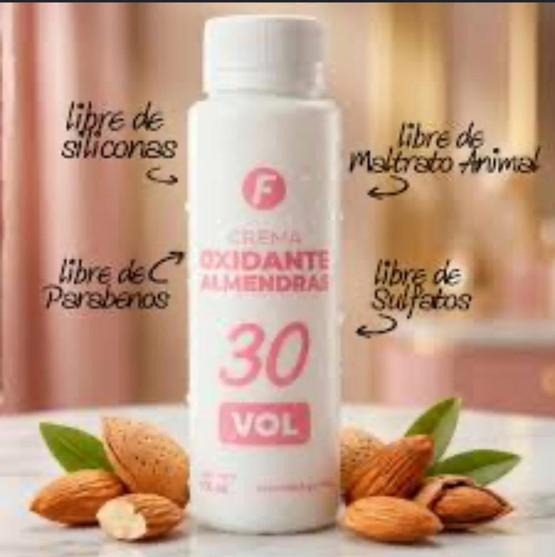 Oxidante de 30v almendras