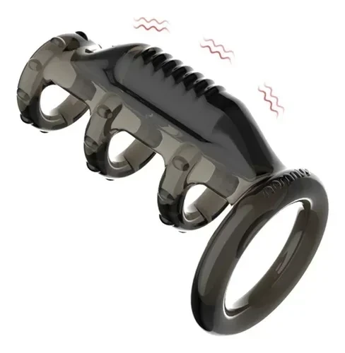 Anillo largo con vibración  2