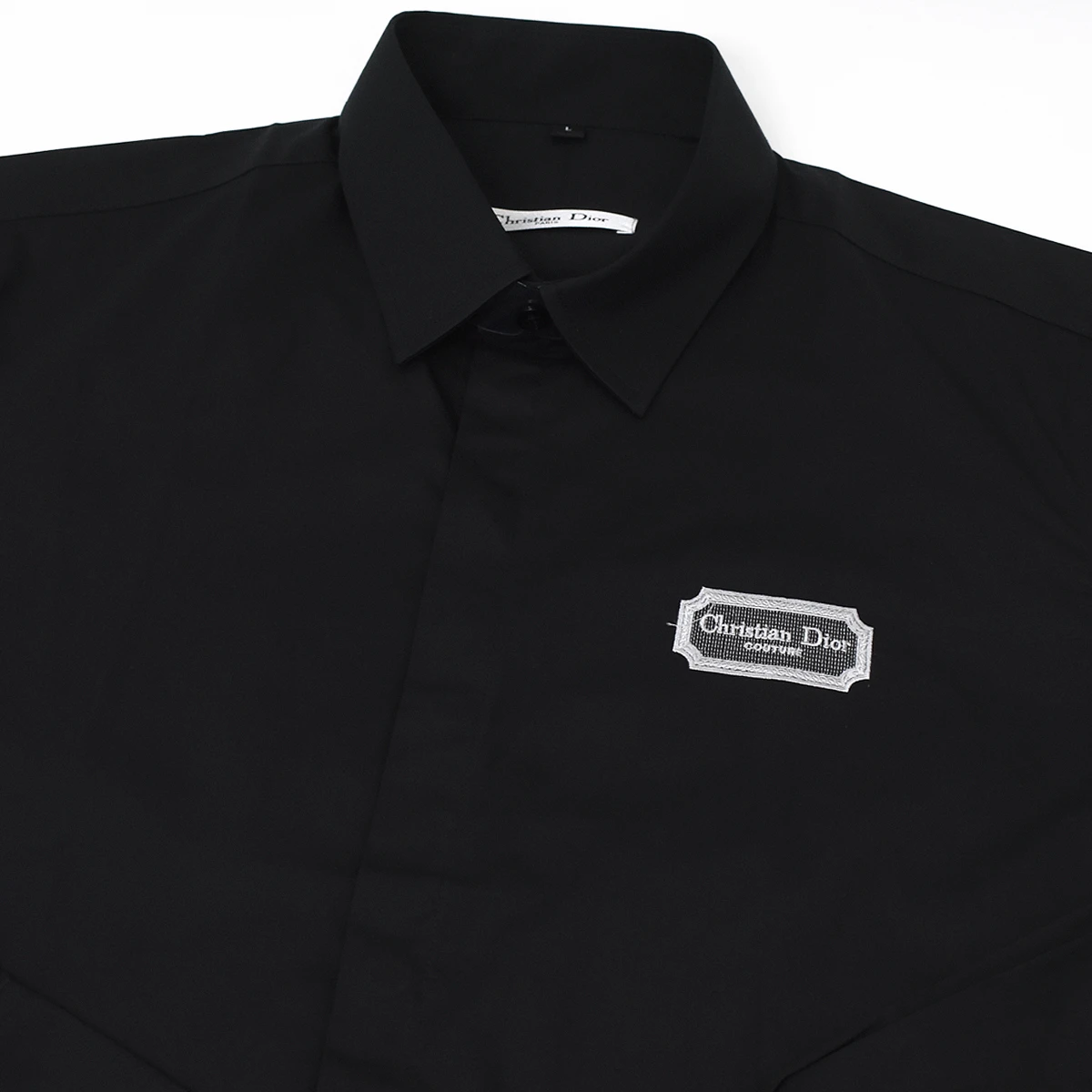 Camisa Manga Larga DIOR negra 5