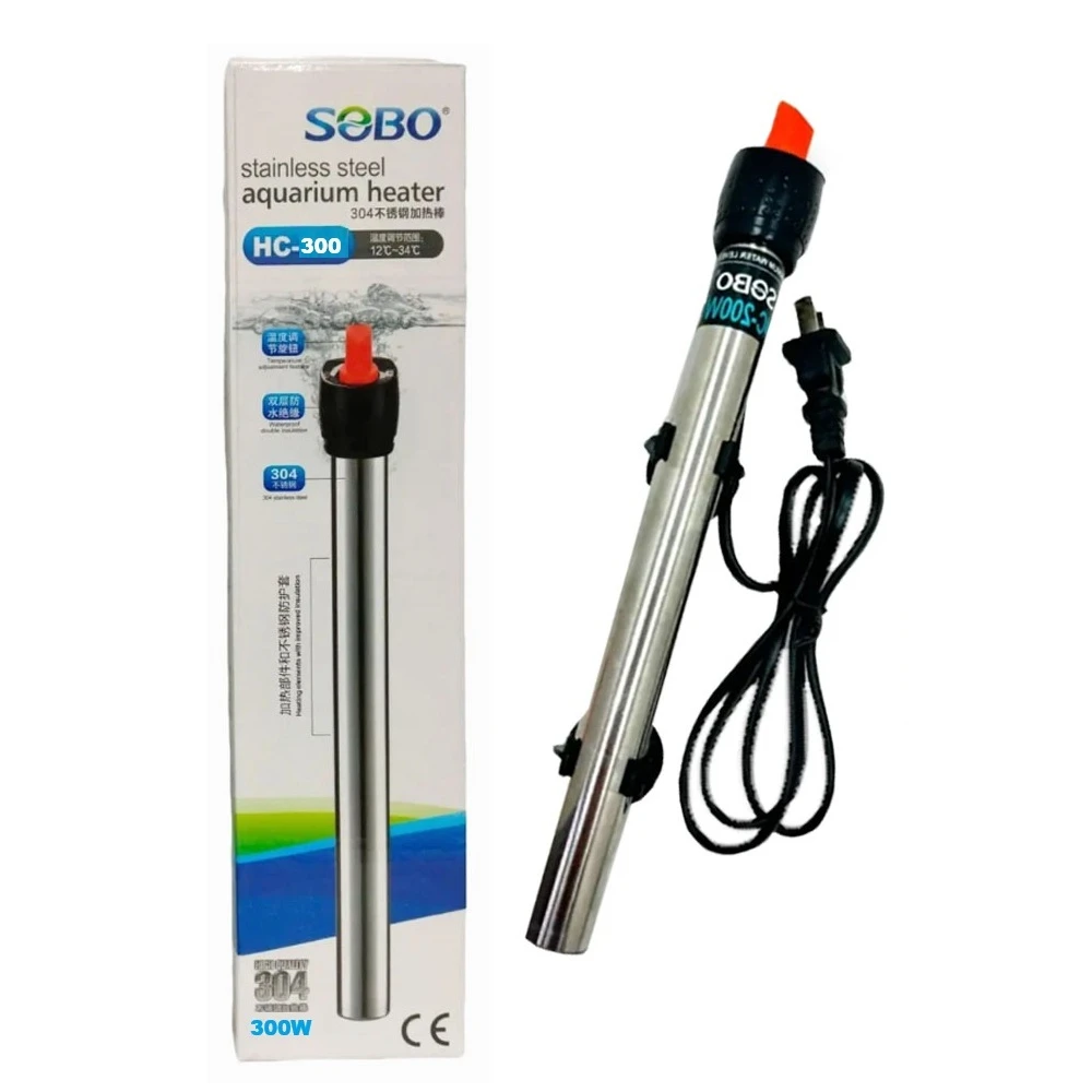 Termostato Automático de Acero Sobo HC-300W