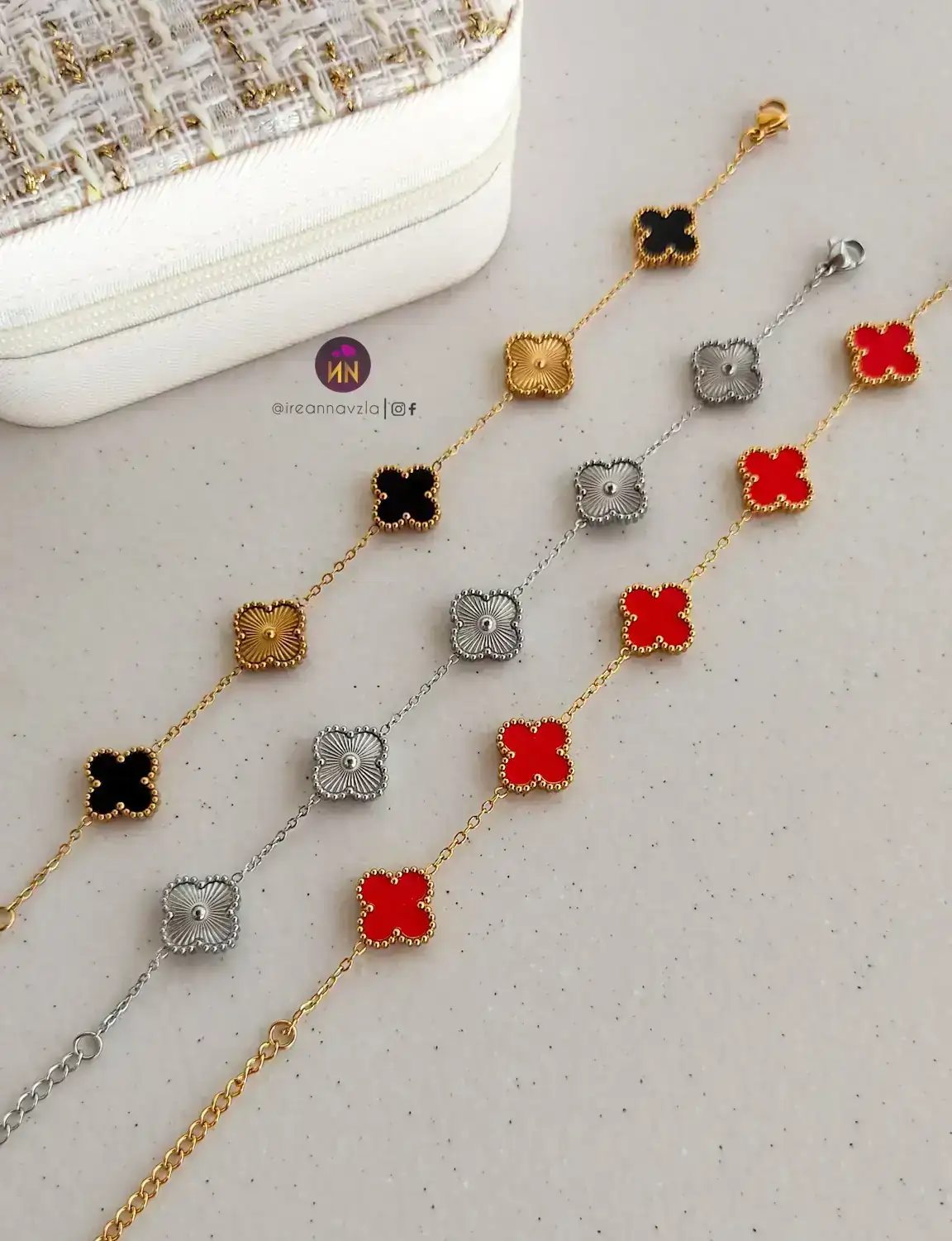 Pulseras trébol VC 😍