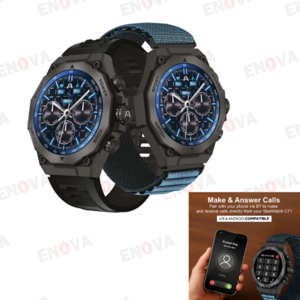 Reloj Marca ArgomTech Modelo SKEIWatch C71 Pantalla AMOLED D