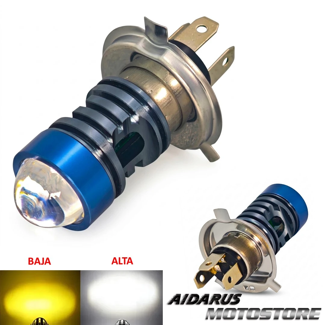 FOCO LED H4 PARA FARO PRINCIPAL LUZ BICOLOR