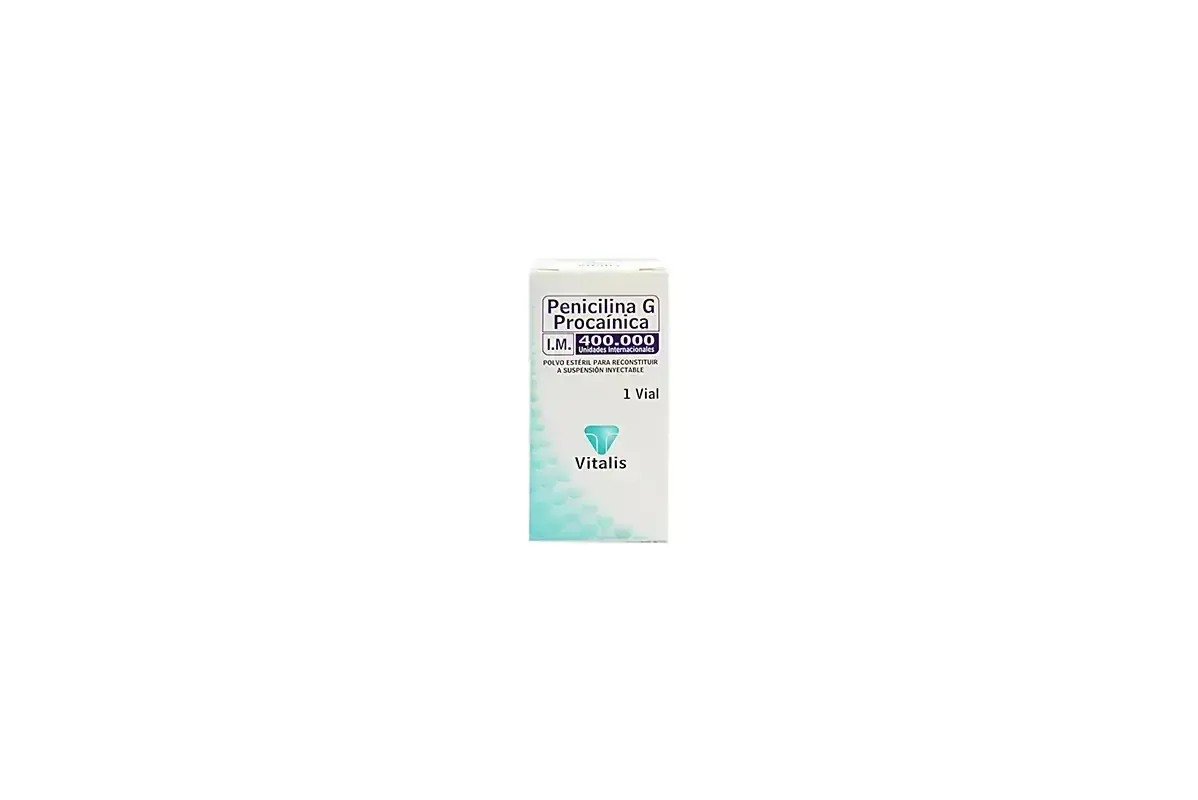 PENICILINA PROC 400.000 X 1 AMP VITALIS