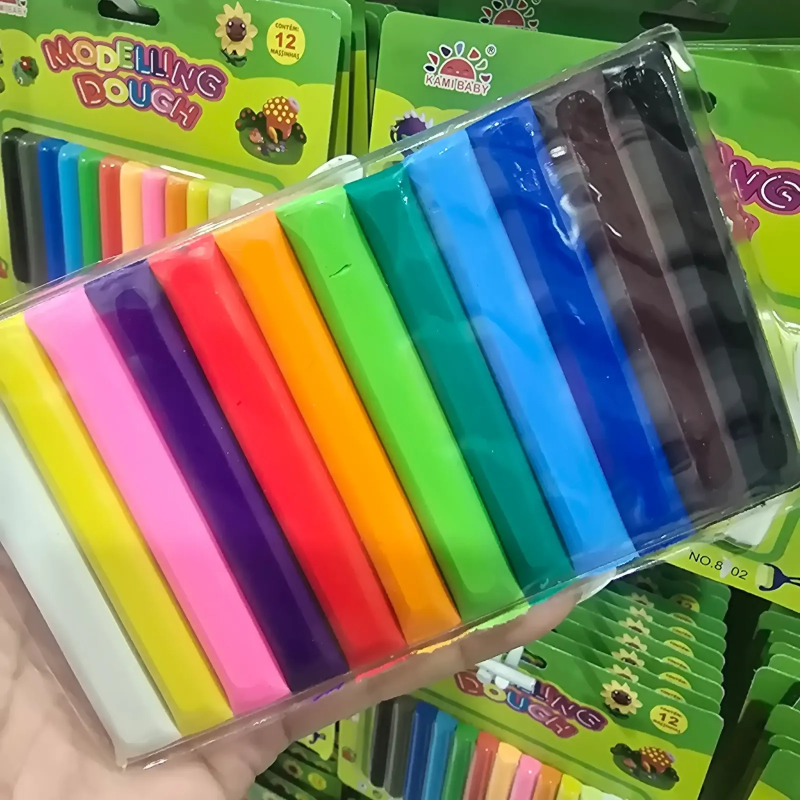 PLASTILINAS X12 SIN CARTON