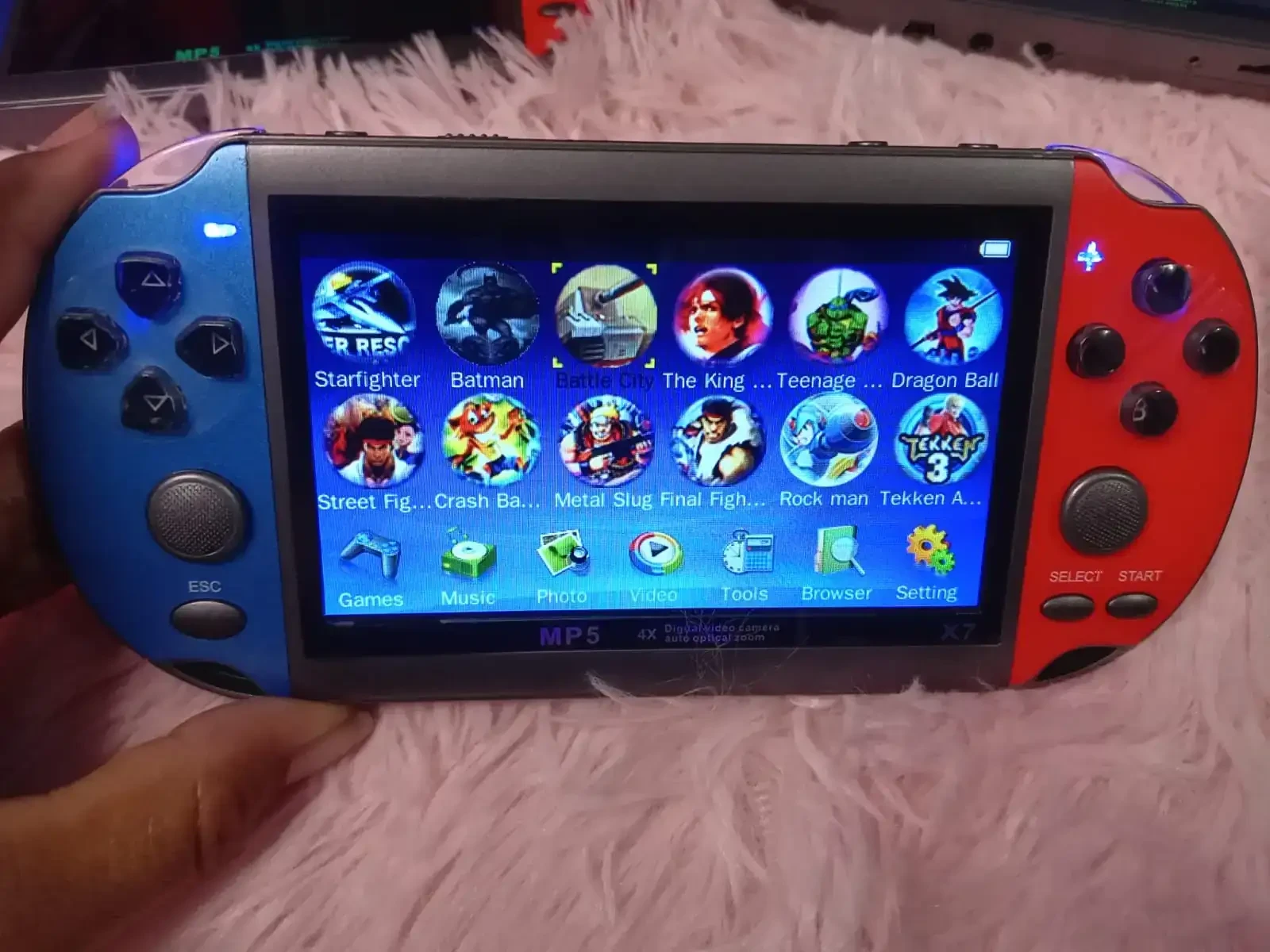 Consola  videojuegos x7 2