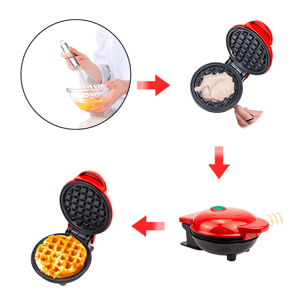 Mini Waflera plancha panqueques  4