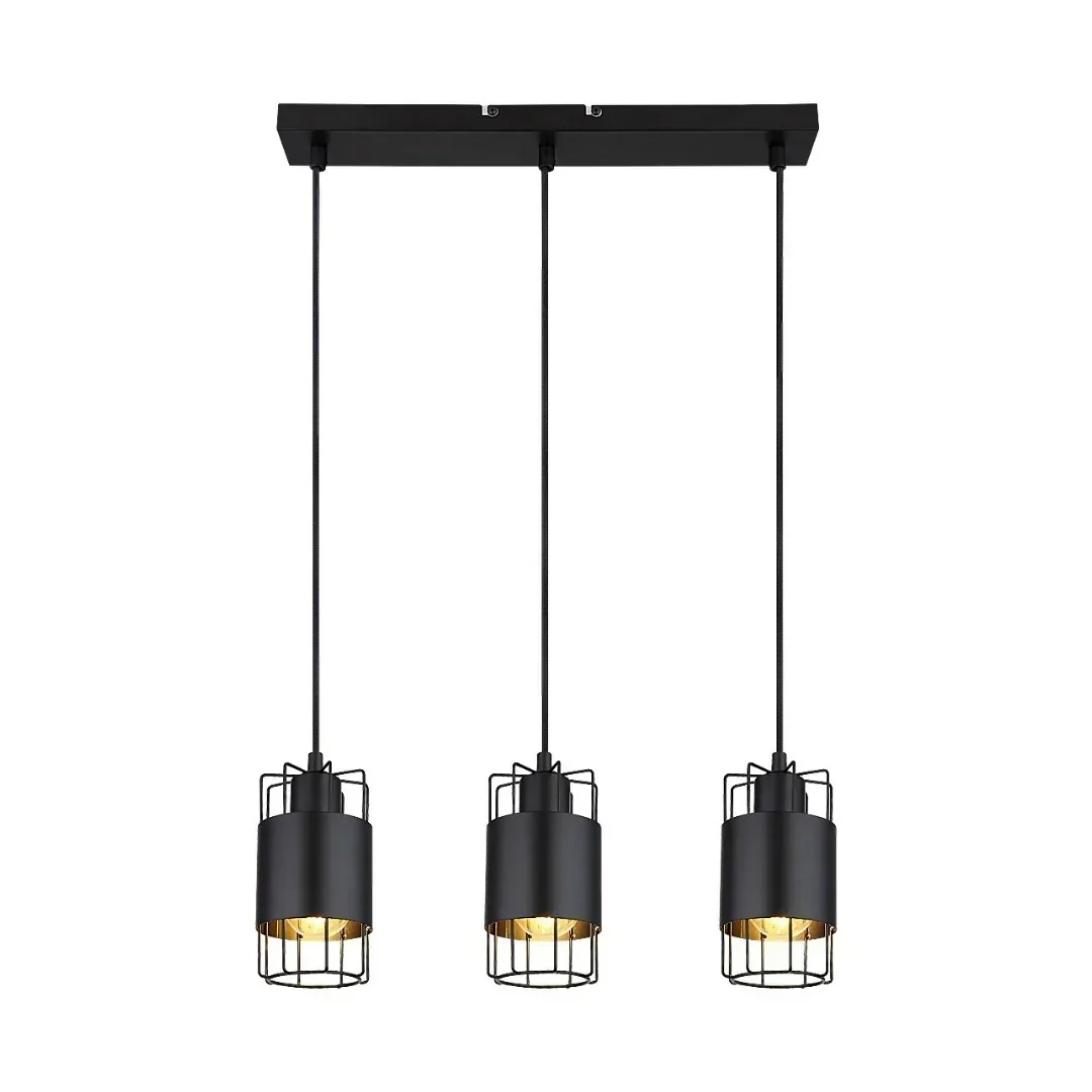 LAMPARA COLGANTE DIMITRI TRIPLE E27