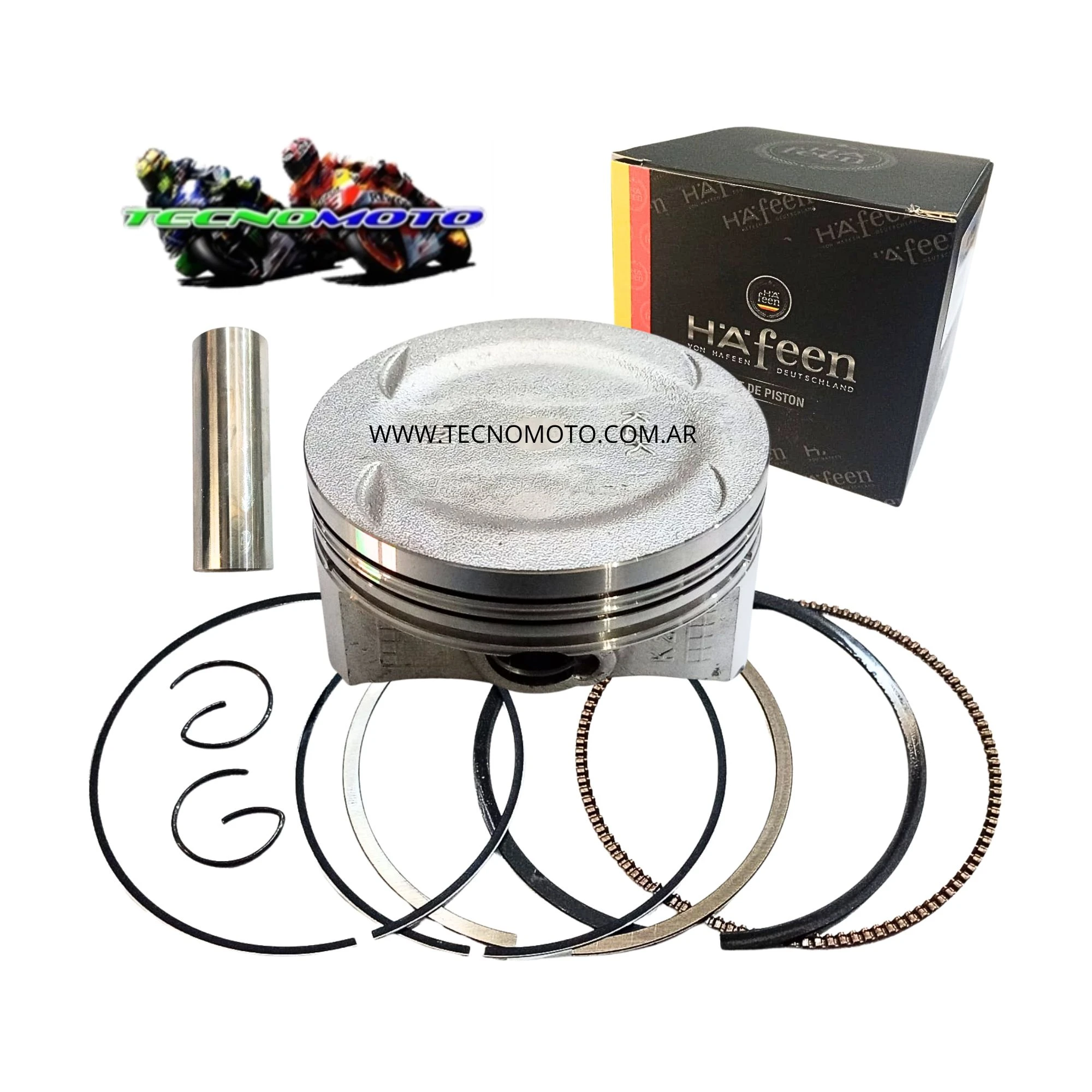 KIT PISTON HONDA 300 CB F (77MM/0.80) 0.75-49131