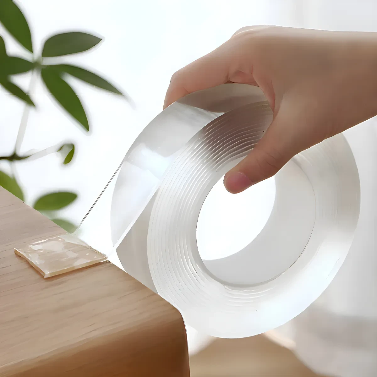 Cinta Adhesiva Doble Contacto 3mts X30mm Fuerte Transparente  3