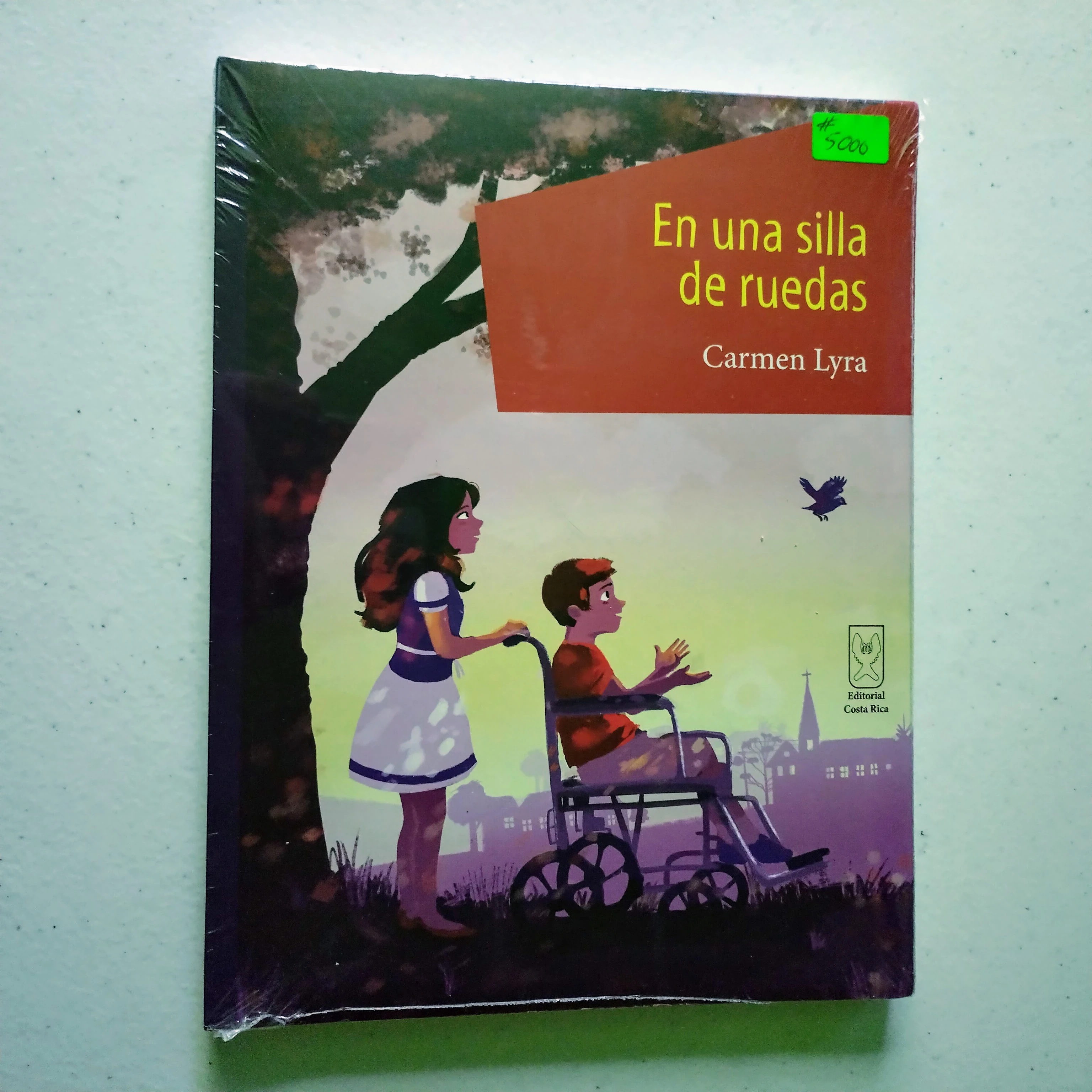 En una silla de ruedas, Carmen Lyra, nuevo