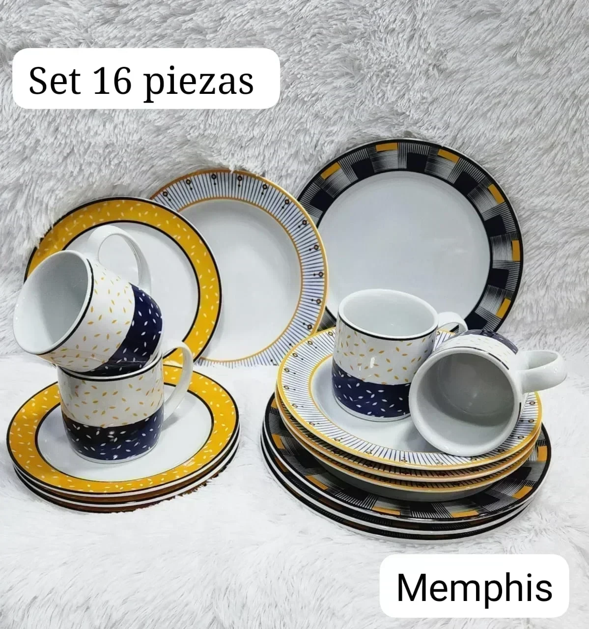SET DE VAJILLAS 16 PIEZAS 2