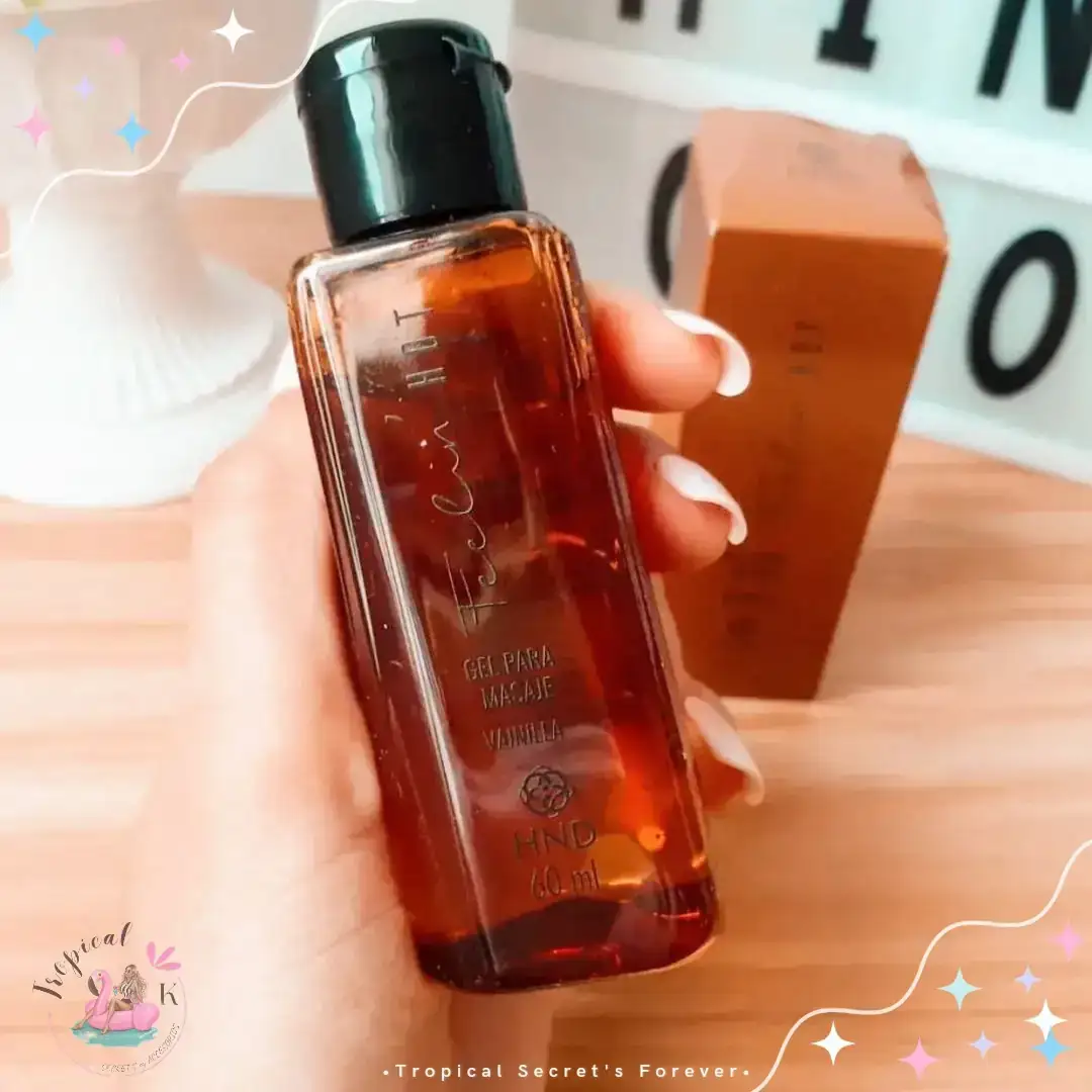 🍒GEL PARA MASAJE FEELIN HOT VAINILLA 🍒  