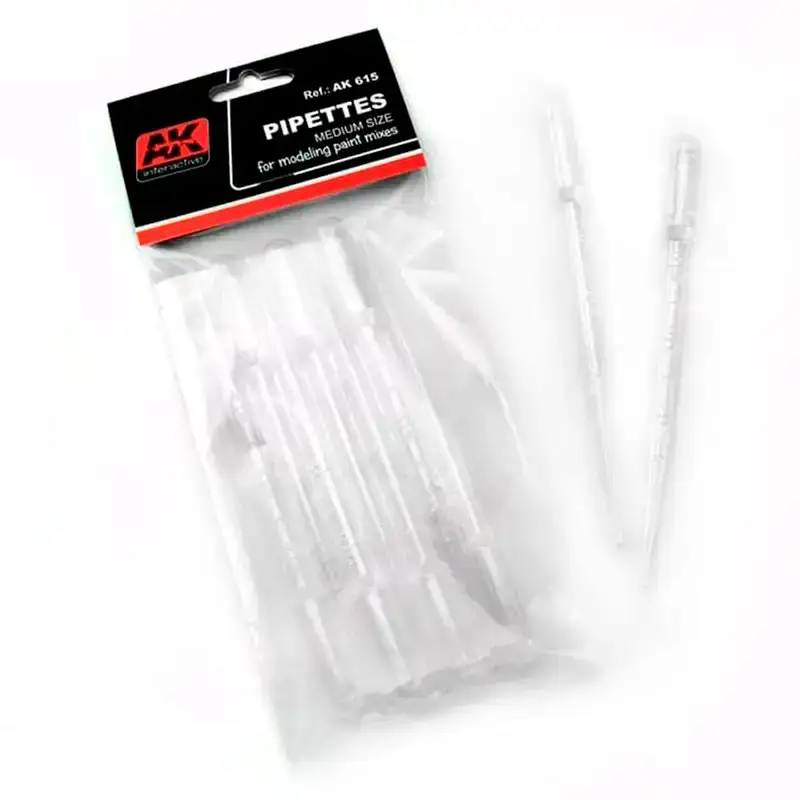 Pipetas Medianas 7 unidades