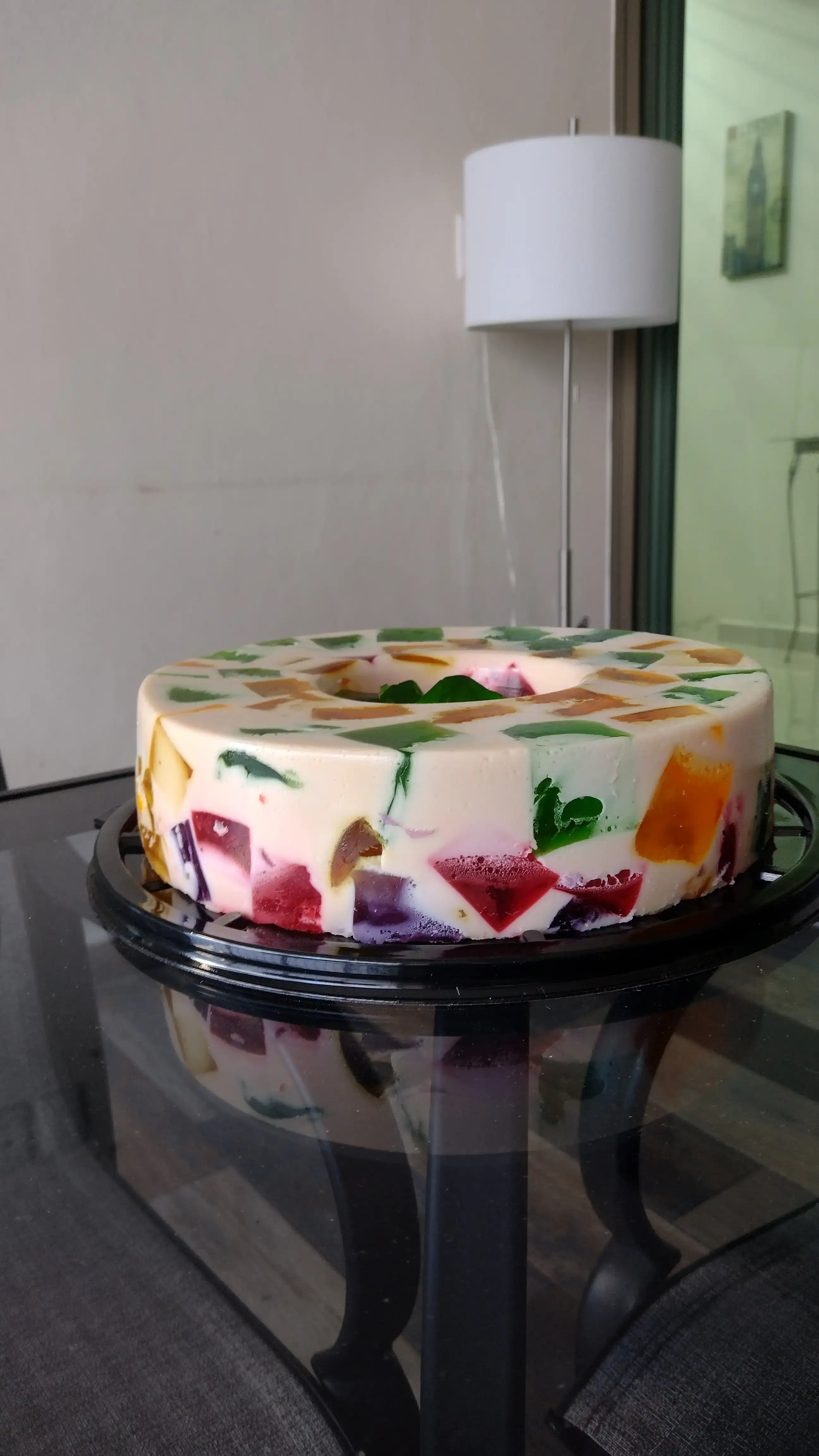 Gelatina grande de moaaico