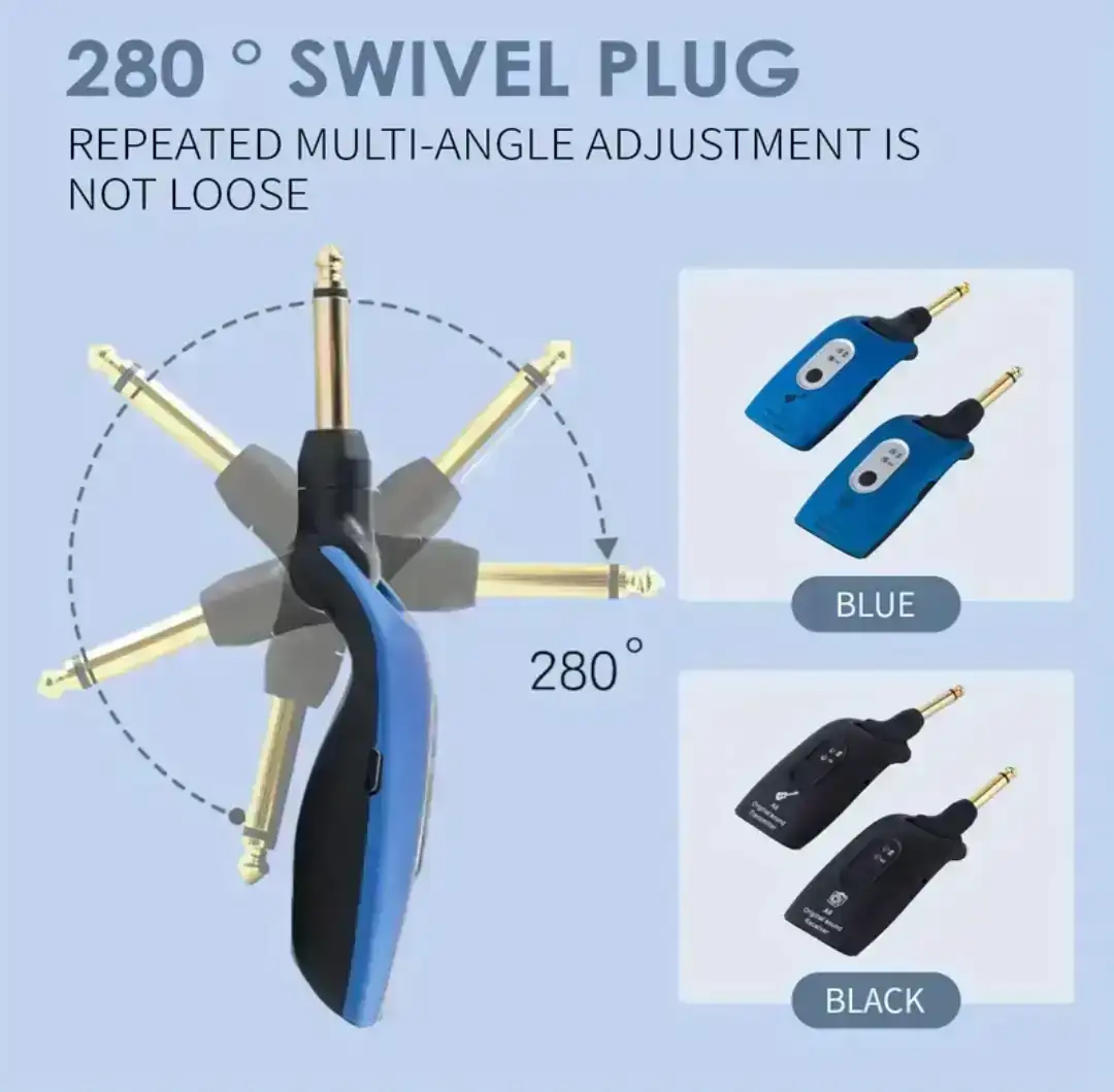 Transmisor Inalámbrico Para Guitarra Bajo  2