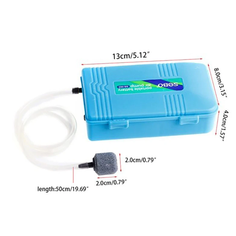 Bomba de Aire Pilas Sobo 2x1.5v 2l/m 2