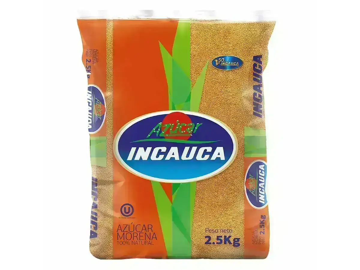 Azúcar Incauca morena x 2.5kg