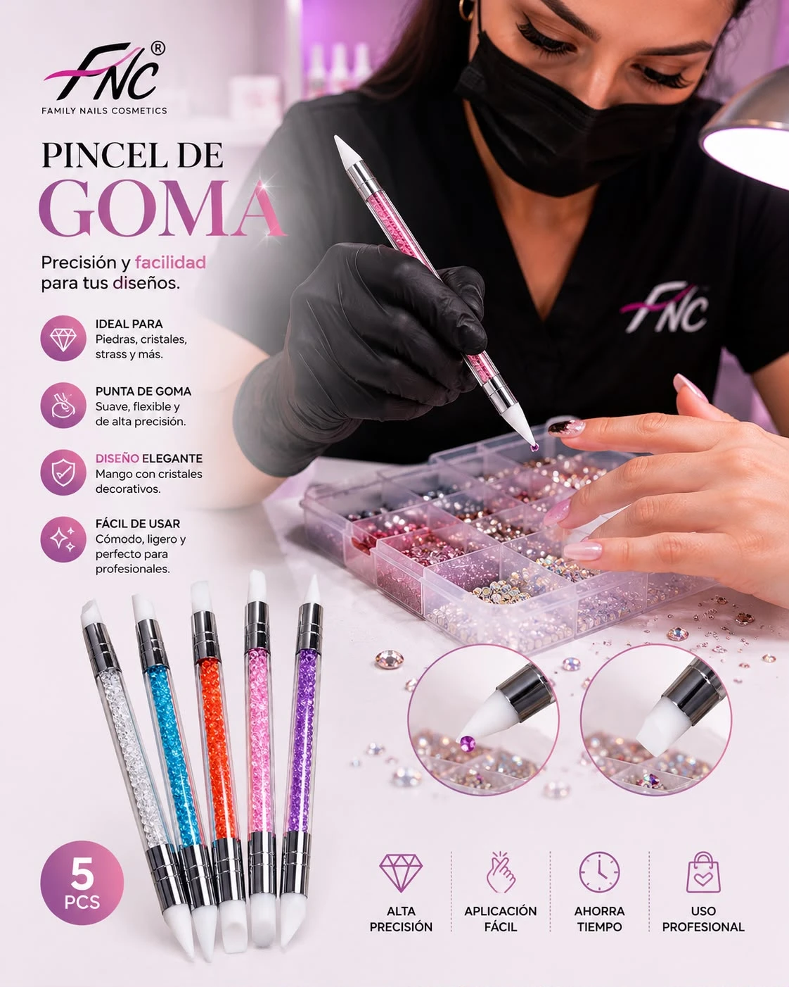 fnc set x5 pinceles de goma.jfif